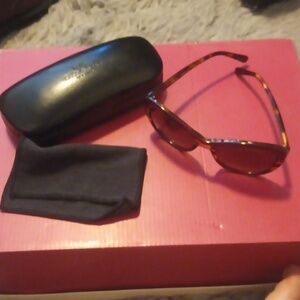 Coach Sunglasses With Case & Cloth